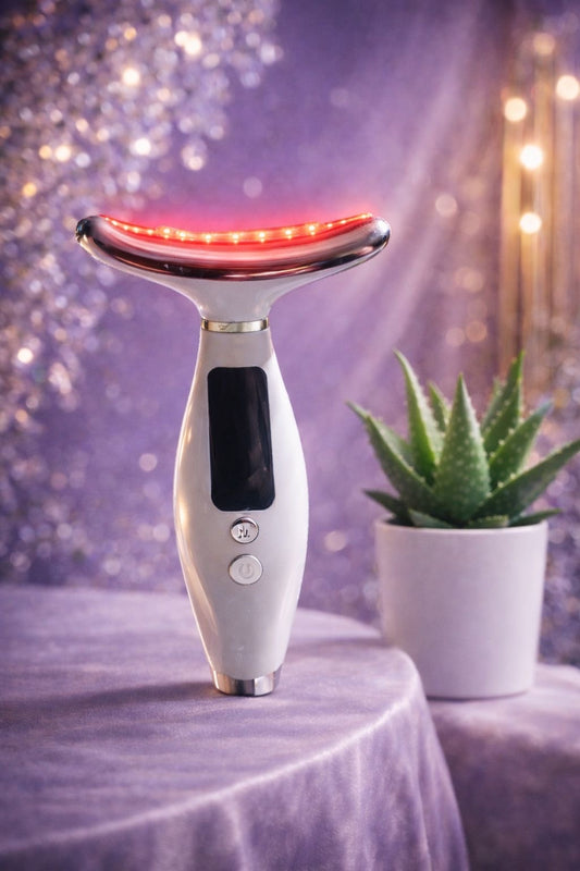 Masseur facial LED